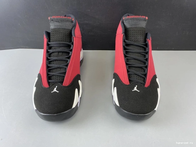 RED JORDAN GYM AIR TORO 487471-006 RETRO 14 0809